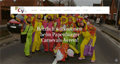 Desktop Screenshot of pcv-papenburg.de